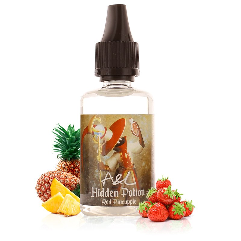Concentré Red Pineapple 30ml Hidden Potion - Arômes et Liquides (5 pièces)