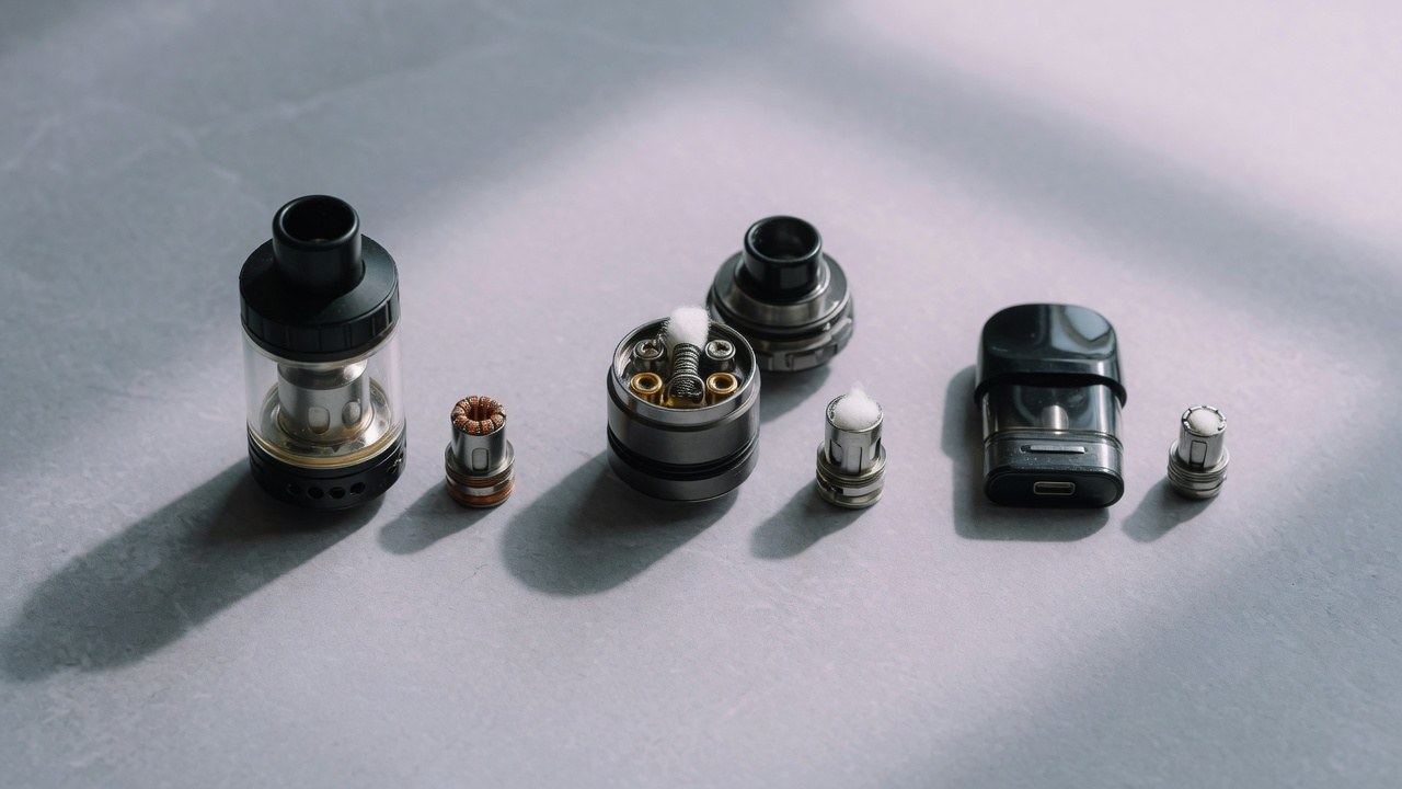 Clearomiseur, atomiseur, pod : quelles différences ?